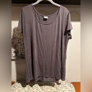 Champion Women's Short Sleeve Gray Tee